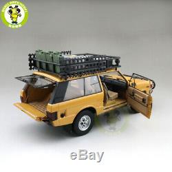 1/18 Land Rover Range Rover CAMEL TROPHY PAPUA GUINEA 1982 Almost Real Model Car