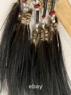 16 Papua New Guinea Cassowary Ceremonial Bone Dagger & Feathers