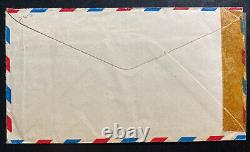 1943 US Army Post Office Papua New Guinea Airmail cover to London Canada