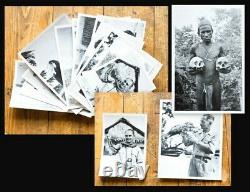 1948 Neuguinea New Guinea Papua Ethnologie Sammlung von 16 Original-Photos