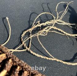 1950s 1960s Old Papua New Guinea Ceremonial Dogs Fang Necklace 62 Canine Teeth