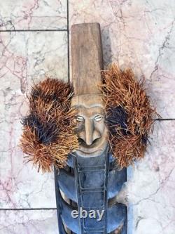 1970s Papua New Guinea (Irian Jaya) Artifact. 36 Long. Perfectly Preserved