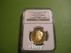 1975 Papua New Guinea. 900 Gold 100 Kina. 2769 oz. NGC PF69 Ultra Cameo