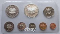 1975 Papua New Guinea Proof Set with Silver K10/K5/K1 Coins 1.6 Troy oz Royal Mint