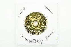 1976 Papua New Guinea 100 Kina Proof Gold Coin Independence (. 2769 oz Gold)