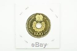 1976 Papua New Guinea 100 Kina Proof Gold Coin Independence (. 2769 oz Gold)