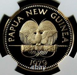 1979 Gold Papua New Guinea 100 Kina Nations 4 Faces Ngc Proof 70 Ultra Cameo