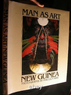 1981 Papua New Guinea Art Signed Malcolm Kirk South Pacific Ethnography