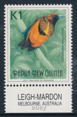1991-1993 Papua New Guinea K1 Bird July 1993 At Base Fine Mint Mnh