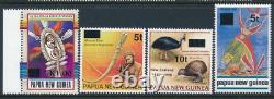 1994 PAPUA NEW GUINEA OVERPRINTS SET OF 11 FINE MINT MNH our ref OP13