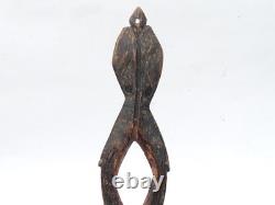 19th C. Papua New Guinea Sepik River Food Hook Tribal Artifact Oceanic PNG