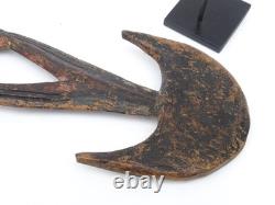 19th C. Papua New Guinea Sepik River Food Hook Tribal Artifact Oceanic PNG