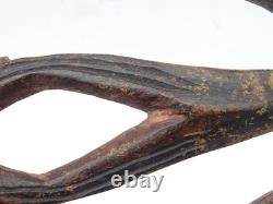 19th C. Papua New Guinea Sepik River Food Hook Tribal Artifact Oceanic PNG