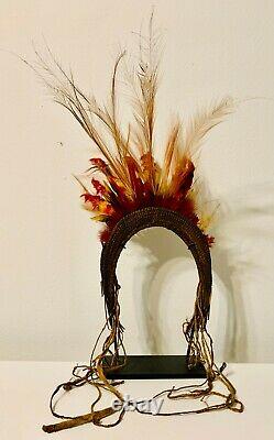 19th Century Papua New Guinea headdress, likely Central Coast and worn by woman