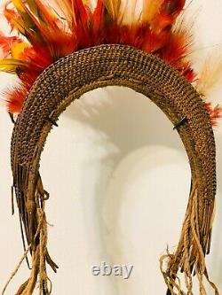 19th Century Papua New Guinea headdress, likely Central Coast and worn by woman