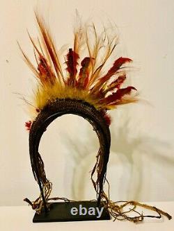 19th Century Papua New Guinea headdress, likely Central Coast and worn by woman