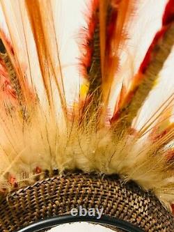 19th Century Papua New Guinea headdress, likely Central Coast and worn by woman