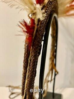 19th Century Papua New Guinea headdress, likely Central Coast and worn by woman