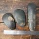 3 Good OLD Papua New Guinea Sepik River Stone Axe Adze Heads Oceanic Tribal Art
