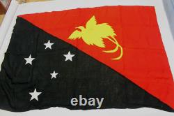 333 big vintage flag Papua New Guinea cotton ship Marine nautical maritime