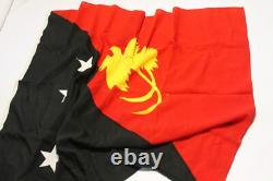 333 big vintage flag Papua New Guinea cotton ship Marine nautical maritime