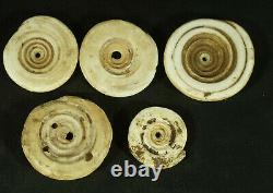 5 Old Toea shell currency from Papua New Guinea Papuan traditional money SET 3
