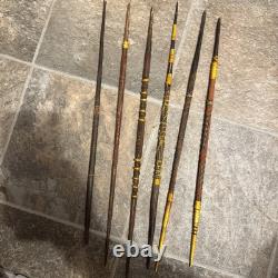 6 Papua New Guinea Arrow Ends
