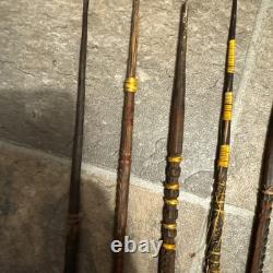 6 Papua New Guinea Arrow Ends