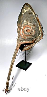 A Black Water Tumbuan Long Nosed Mask Collected prior to 1980