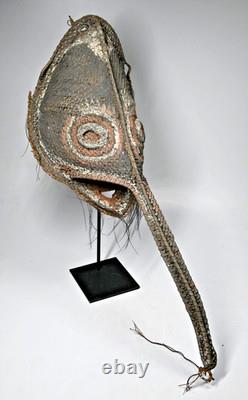 A Black Water Tumbuan Long Nosed Mask Collected prior to 1980