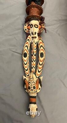 A Ceremonial Lime Container from Middle Sepik Peoples, Papua New Guinea 1960s