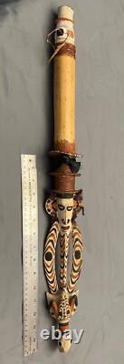 A Ceremonial Lime Container from Middle Sepik Peoples, Papua New Guinea 1960s
