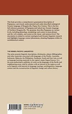 A Grammar of Papapana An Oceanic Language of Bougainville, Papua New Guinea 65