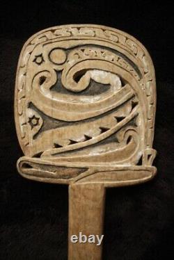 A Massim Dance Paddle Collected mid 20thC Papua New Guinea