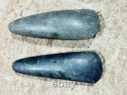 A Pair Of Celts Belonging Together As Twins Lake Sentani New Guinea