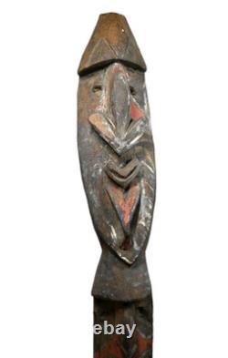 A Rare Kwoma House Post Figure