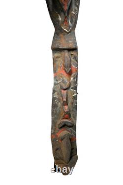 A Rare Kwoma House Post Figure
