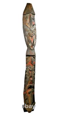 A Rare Kwoma House Post Figure
