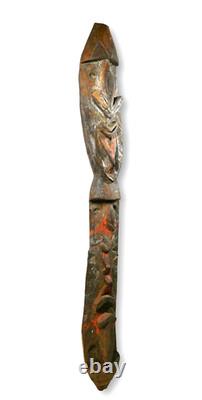 A Rare Kwoma House Post Figure