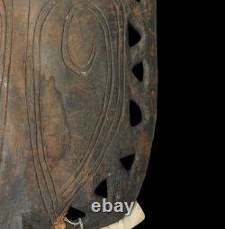 A Stone Carved. Unpigmented Kidney Shape Lumi People Torricelli Papua New PNG