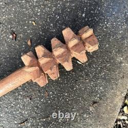 A good OLD Papua New Guinea Mace Head fighting Club Oceanic Tribal Art