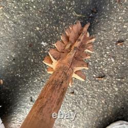 A good OLD Papua New Guinea Mace Head fighting Club Oceanic Tribal Art