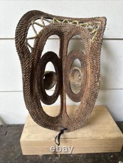 A good older Papua New Guinea Yam Mask Oceanic Tribal Art