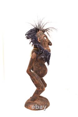 ATQ SEPIC RIVER Ancestor Statue Oceanic Art Papua New Guinea 18.5 Statue Figure