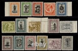 AUS Papua (BNG) GV SG130-145, 1932-40 complete set, LH MINT. Cat £550
