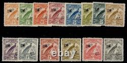 AUSTRALIA New Guinea GV SG163-176, 1931 air set, M MINT. Cat £300