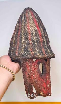 Abelam Yam Mask. Sepik River Region, Papua New Guinea. Early / Mid 20th Century
