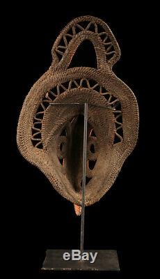 Abelam yam mask, maprik area, papua new guinea, tribal art, oceania