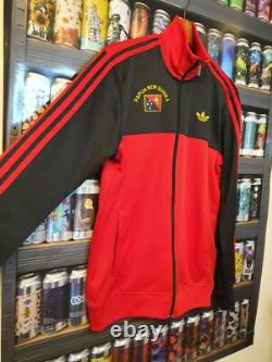 Adidas Mens Small Tracksuit Jacket Track Top Vintage Retro Papua New Guinea