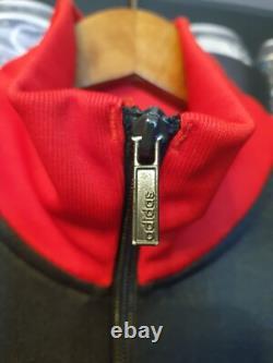Adidas Mens Small Tracksuit Jacket Track Top Vintage Retro Papua New Guinea